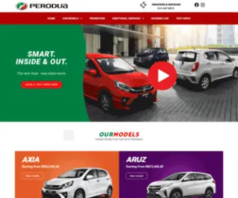 Azitaperodua.com(Azita Perodua Merpati Hasil) Screenshot
