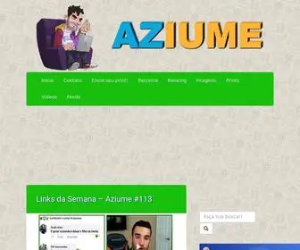 Aziume.com.br(Aziume) Screenshot