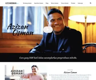 Azizanosman.com(Business Mentor) Screenshot