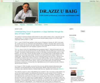 Azizbaig.com(AZIZ BAIG) Screenshot