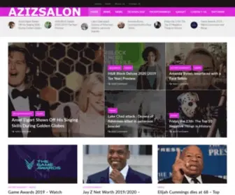 Azizsalon.com(Azizsalon News) Screenshot