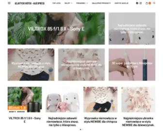 Azjatyckikotek.pl(Aliexpress Polska) Screenshot