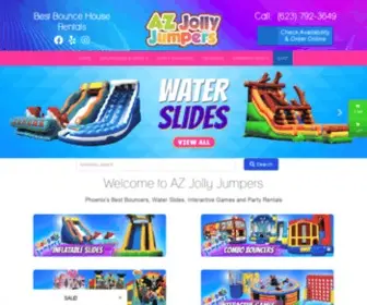 Azjollyjumpers.com(Water Slide Rental Phoenix) Screenshot