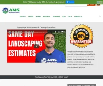 Azlawns.com(Phoenix Landscape Maintenance Company Yard Care Service) Screenshot