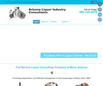 Azlic.com(Liquor consultant) Screenshot