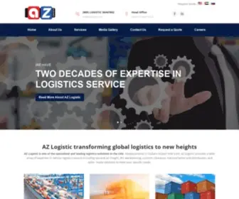 Azlogistic.net(AZ Logistic) Screenshot