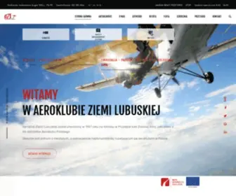 AZL.pl(AEROKLUB ZIEMI LUBUSKIEJ) Screenshot