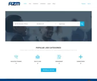 AZM.af(Afghanistan's best Job Portal and Publisher) Screenshot