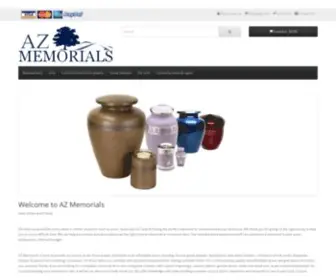 Azmemorials.com(Grave Markers) Screenshot