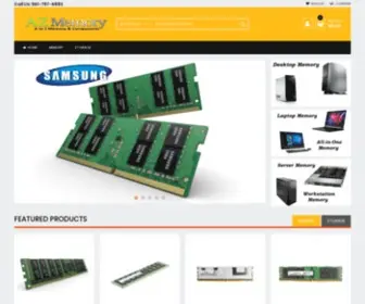 Azmemory.com(Azmemory computer memory) Screenshot