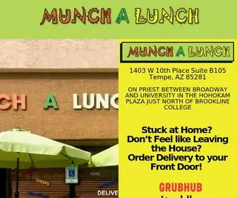 Azmunchalunch.com(Munch A Lunch) Screenshot