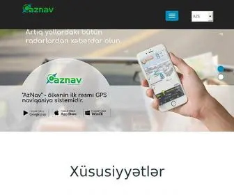 Aznav.az(Azərbaycanın İlk Rəsmi naviqasiya proqramı) Screenshot