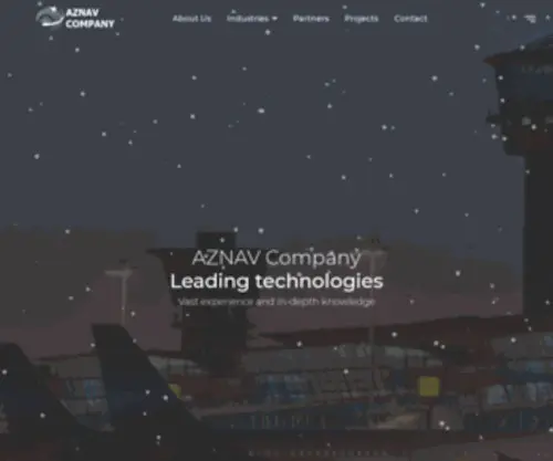 AznavCompany.com(AZNAV Company) Screenshot