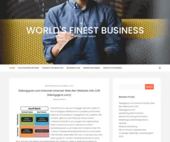 Aznovosti.com(World's Finest Business) Screenshot