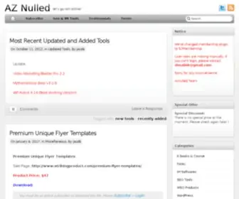 Aznulled.com(Free Internet Marketing Tools) Screenshot