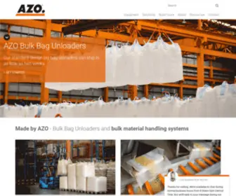 Azo.be(One single supplier for all of your plant needs. AZO) Screenshot