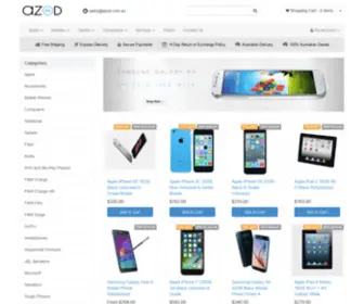 Azod.com.au(Create an Ecommerce Website and Sell Online) Screenshot