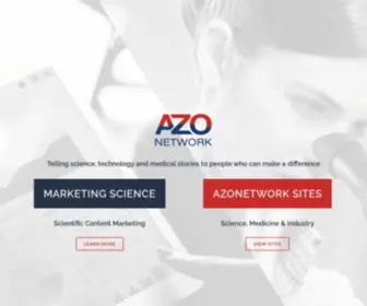 Azonetwork.com(Marketing Science) Screenshot