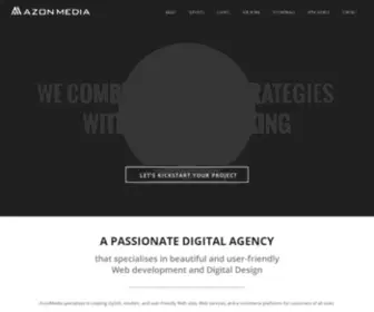 Azonmedia.com(Full Service Digital Media Agency) Screenshot