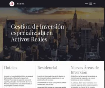 Azora.es(Together, we invest in a better future for people) Screenshot