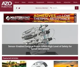 Azorobotics.com(Robotics Information) Screenshot
