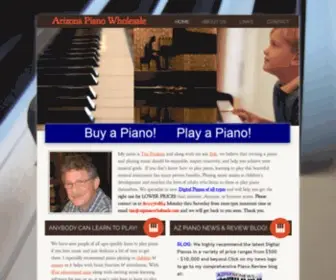 Azpianowholesale.com(AZ Piano Wholesale) Screenshot