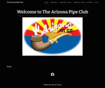 Azpipeclub.com(The Arizona Pipe Club) Screenshot