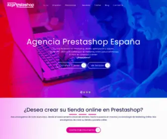 Azprestashop.com(Crear Tienda Online con Prestashop) Screenshot