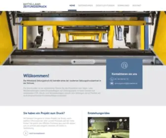 Azprint.ch(Ch media print) Screenshot