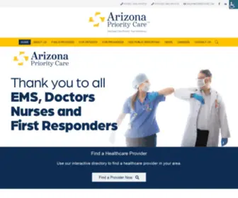 Azprioritycare.com(Arizona Priority Care) Screenshot