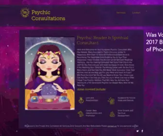 Azpsychicconsultations.com(Psychicconsultations) Screenshot