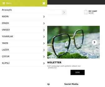 Azra-Optik.com.tr(Azra Optik) Screenshot