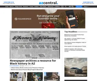 Azrepublic.com(Arizona Republic News) Screenshot