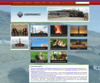 Azrpi.com("AZROSPROMINVEST" MMC) Screenshot