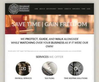 AZSBS.net(Shepherd Business Solutions) Screenshot