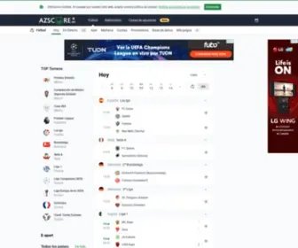 Azscore.mx(Resultados de fútbol) Screenshot