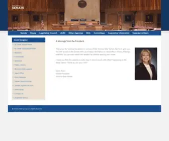 Azsenate.gov(Arizona State Senate) Screenshot