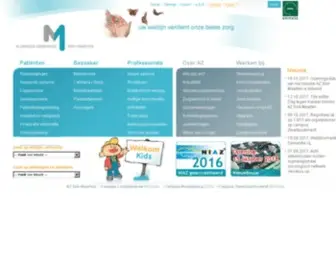 Azsintmaarten.be(AZ Sint) Screenshot