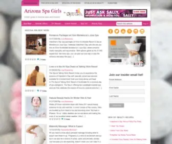 Azspagirls.com(Arizona Spa Girls) Screenshot