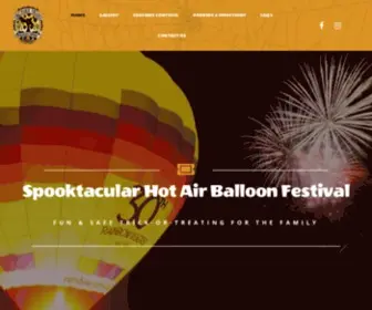 Azspooktacular.com(Spooky Hot Air Balloons) Screenshot