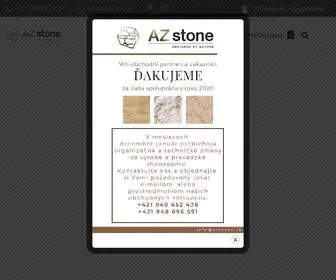 Azstone.sk(Úvod) Screenshot