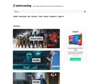 Azstreaming.net(AzStreaming es Netflix) Screenshot