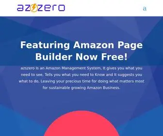 Azszero.com(Amazon FBA Management Software) Screenshot