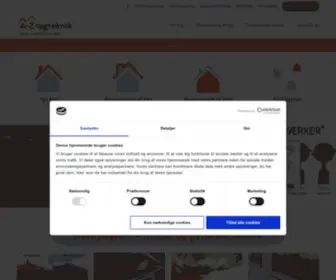 Aztagteknik.dk(A-Z Tagteknik) Screenshot