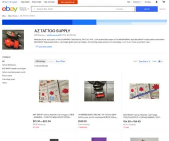 Aztattoosupply.com(AZ TATTOO SUPPLY) Screenshot