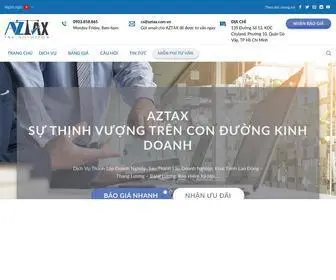 Aztax.com.vn(Dịch Vụ Kế Toán Thuế) Screenshot
