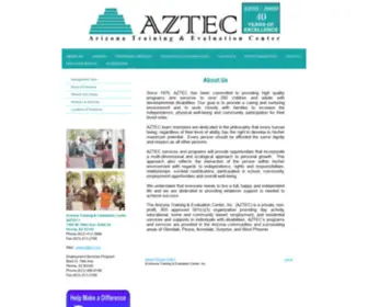 Aztec1.org(ABOUT US) Screenshot