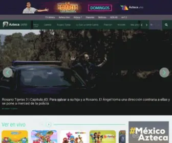 Azteca7.com(Azteca 7) Screenshot