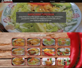Aztecaomaha.com(Azteca Family Mexican Restaurant) Screenshot