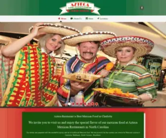 Aztecarestaurantcharlotte.com(Aztecarestaurantcharlotte) Screenshot